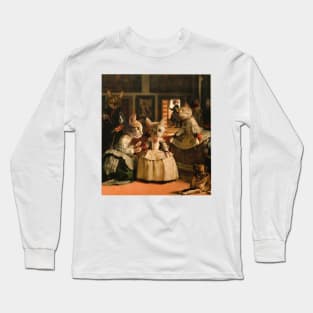 Cat Painting Long Sleeve T-Shirt